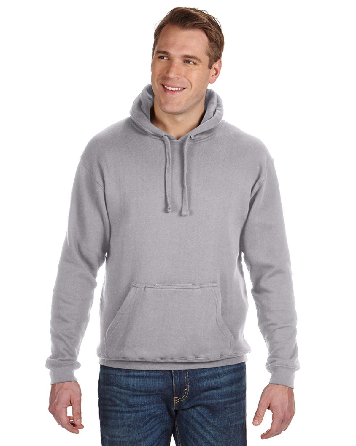 J America Adult Tailgate Fleece Pullover Hood